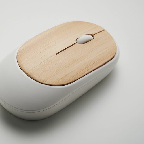 CURVY BAM Optische Mouse  Bambus
