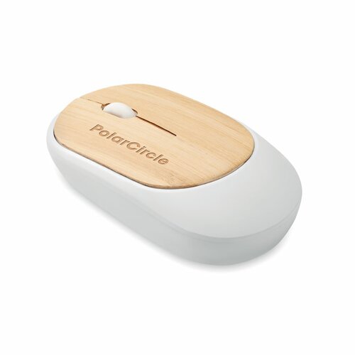 CURVY BAM Optische Mouse  Bambus