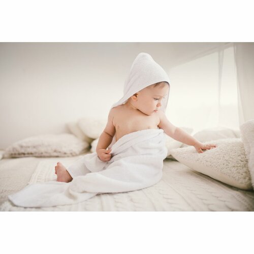 HUGME Kapuzenbadetuch Baby