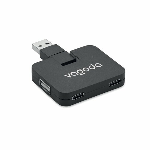 SQUARE-C 4 Port USB Hub