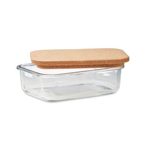 CANOA Lunchbox Glas mit Kork