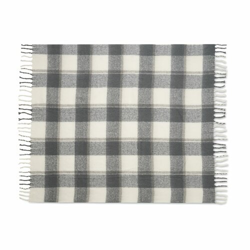 QUET Karierte Mohair-Decke