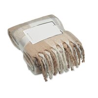 QUET Karierte Mohair-Decke
