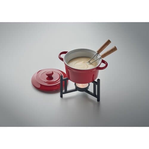 BIG KASE Keramik-Fondue-Set 300 ml