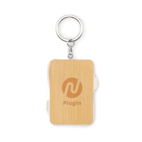 BUPOW Schlüsselring mit Ladekabel