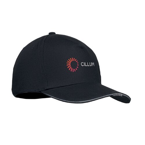 LUZCAP Baseball Kappe mit LED 220g/m²