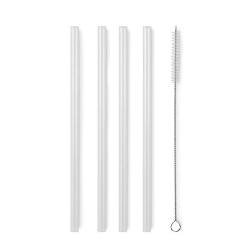 GLAW Glas Trinkhalme-Set