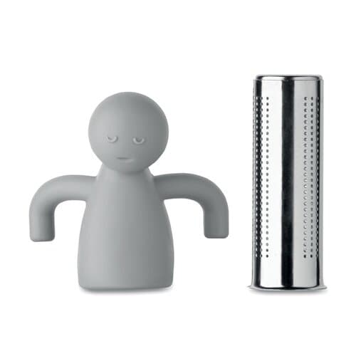 NINOT Tee-Ei Edelstahl/Silikon