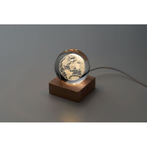 GLOBE LIGHT LED-Glaskugel Globus