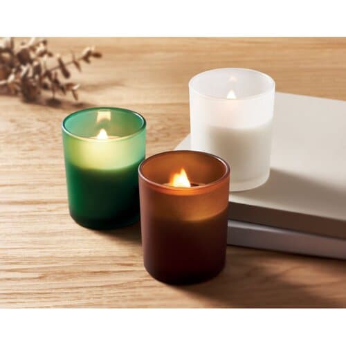 KIVAS WOOD Kerze aus Pflanzenwachs 80 g