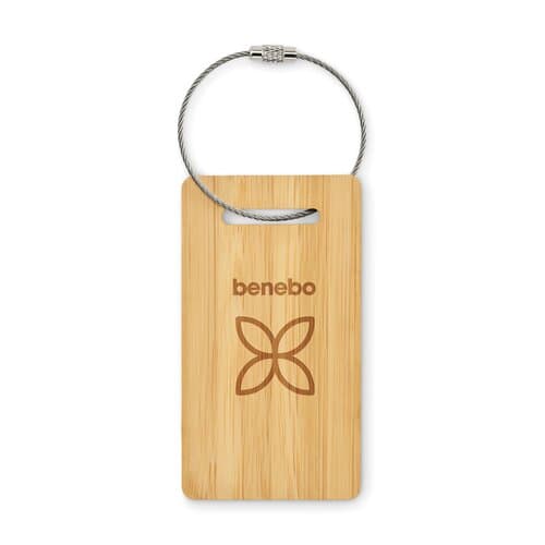 MIO Kofferanhänger aus Bambus