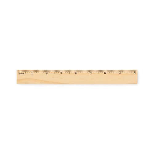 RULER20 Holzlineal 20cm