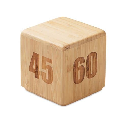 CURT Zeitwürfel Bambus