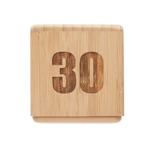 CURT Zeitwürfel Bambus