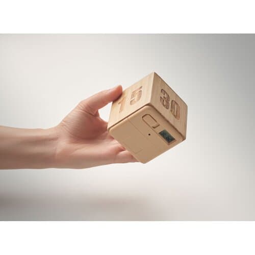 CURT Zeitwürfel Bambus