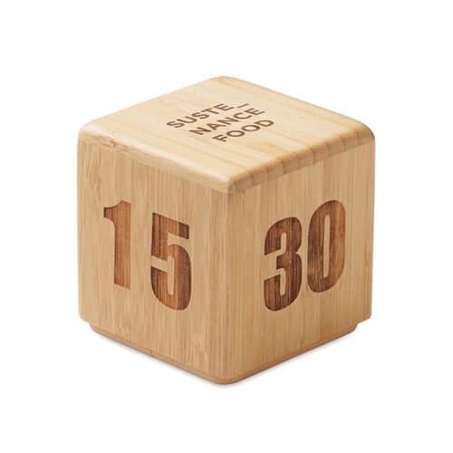 CURT Zeitwürfel Bambus
