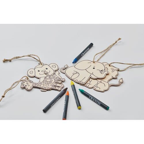 THEZOO Holzanhänger-Set