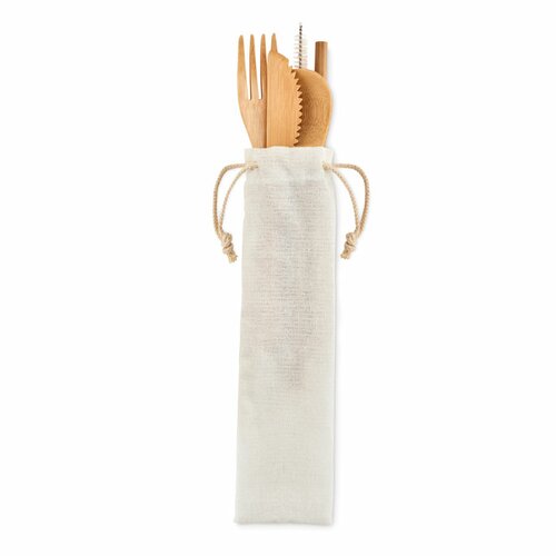 SETSTRAW Besteck-Set Bambus