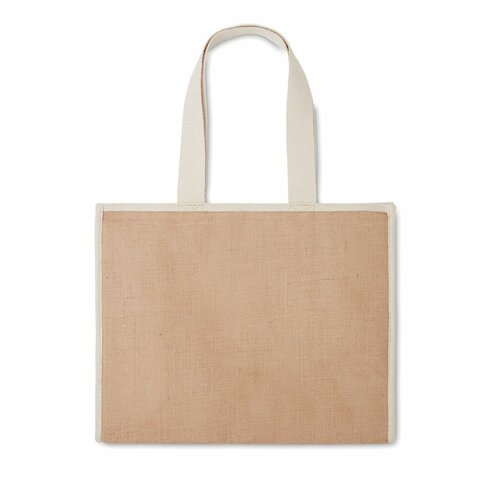 CAMPO DE GELI Jute-Canvas Shopping Tasche