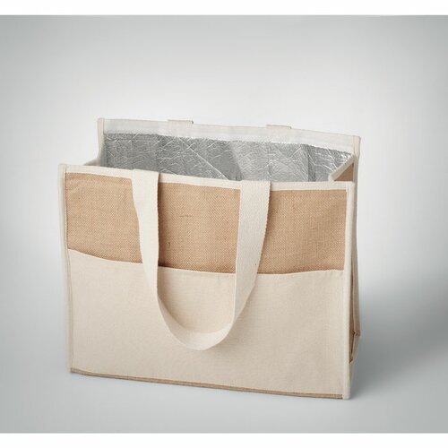 CAMPO DE GELI Jute-Canvas Shopping Tasche