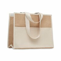 CAMPO DE GELI JuteCanvas Shopping Tasche