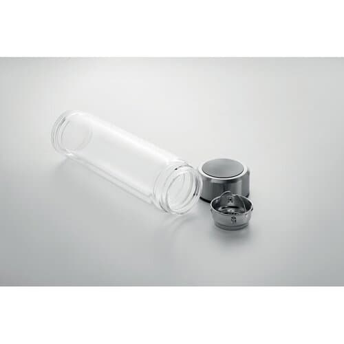 POLE GLASS Flasche 390ml mit LED Anzeige