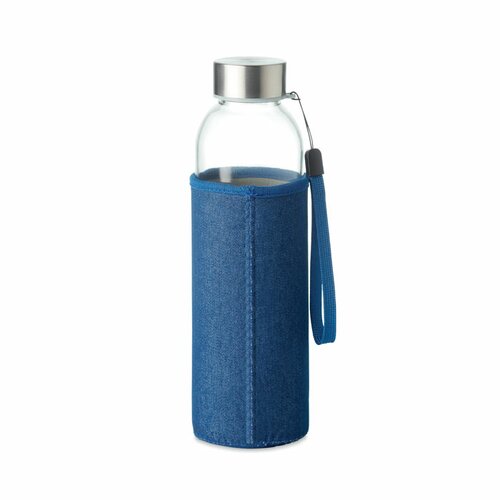 UTAH DENIM Trinkflasche Glas 500ml