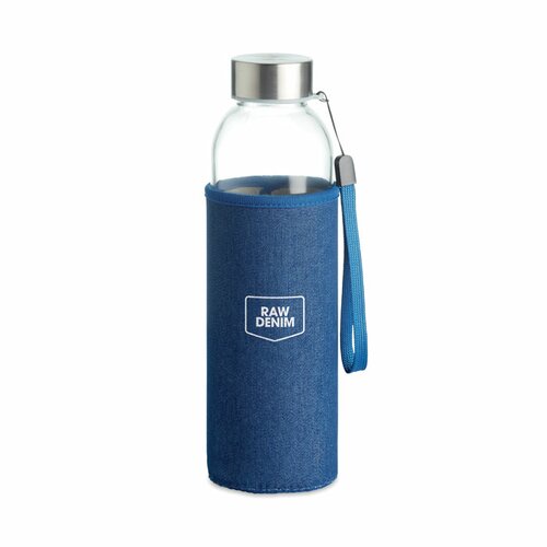 UTAH DENIM Trinkflasche Glas 500ml