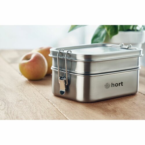 DOUBLE CHAN Lunchbox aus Edelstahl
