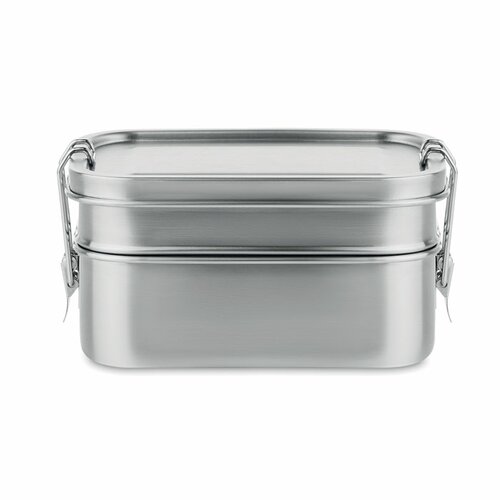 DOUBLE CHAN Lunchbox aus Edelstahl