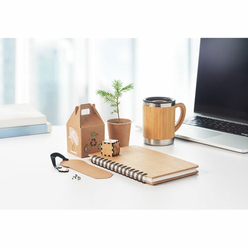 GROWNOTEBOOK™ Notizbuch Kiefersamen
