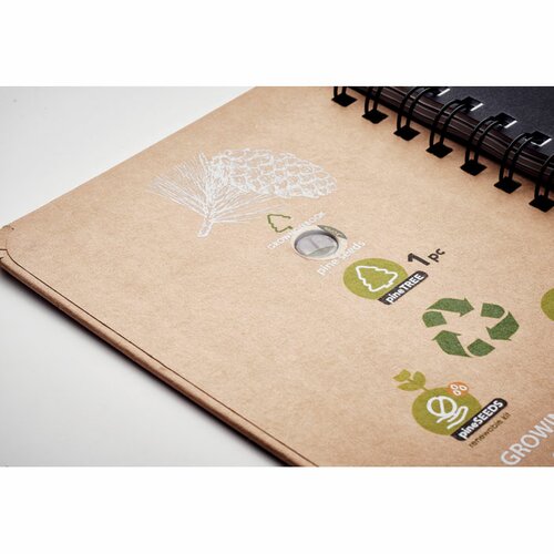 GROWNOTEBOOK™ Notizbuch Kiefersamen