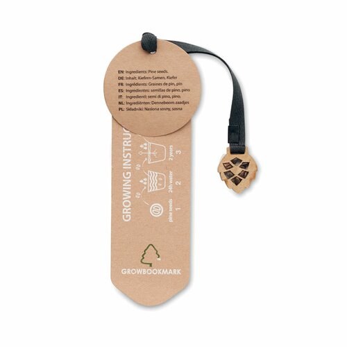 GROWBOOKMARK™ Lesezeichen Kiefersamen