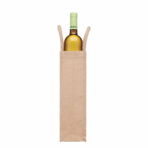 CAMPO DI VINO Flaschen-Geschenktasche Jute
