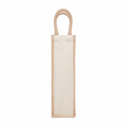 CAMPO DI VINO Flaschen-Geschenktasche Jute