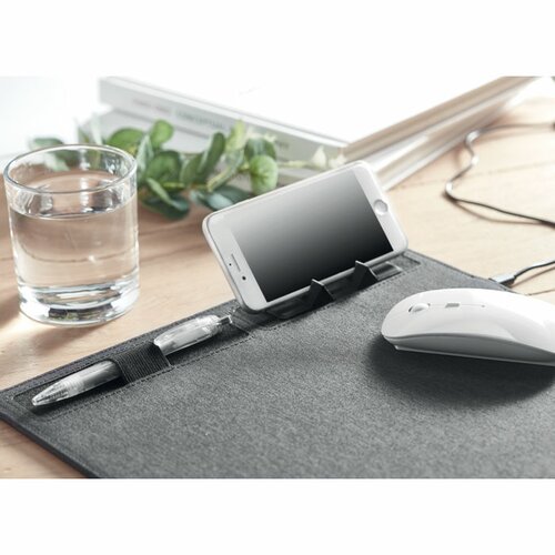 SUPERPAD RPET Mousepad 15W Ladesgerät