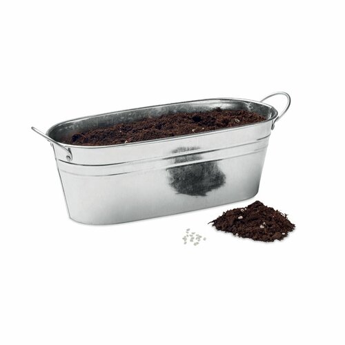 MIX SEEDS Zink-Pflanzkübel