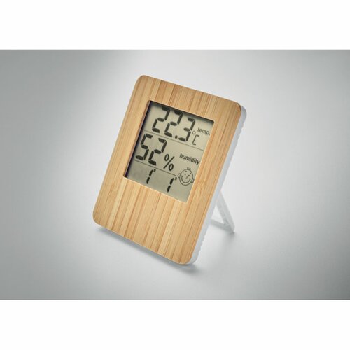 SUNCITY Wetterstation Bambus