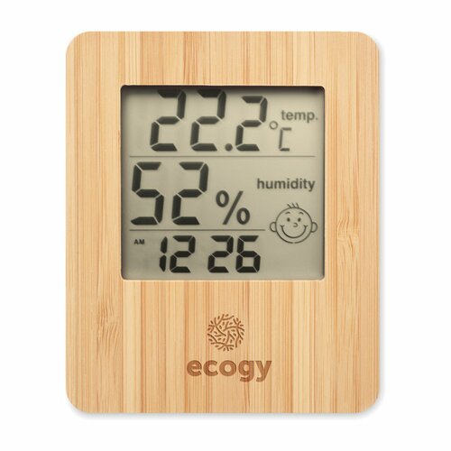 SUNCITY Wetterstation Bambus