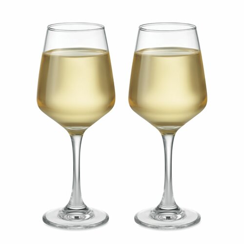 CHEERS Set mit 2 Weingläsern