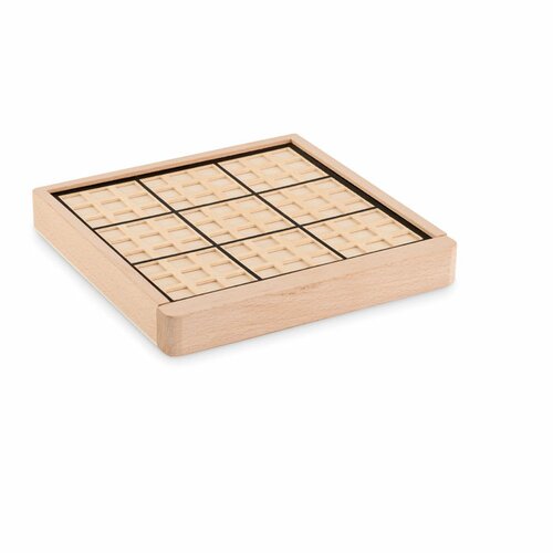 SUDOKU Sudoku-Brettspiel Holz