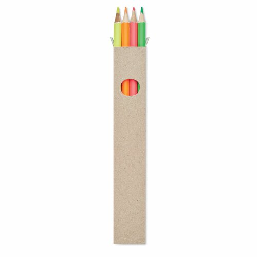 BOWY 4 Textmarker-Buntstifte