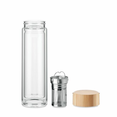 BATAMI Trinkflasche Glas 400ml