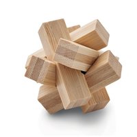 CUBENATS HolzpuzzleGehirnjogging Bambus