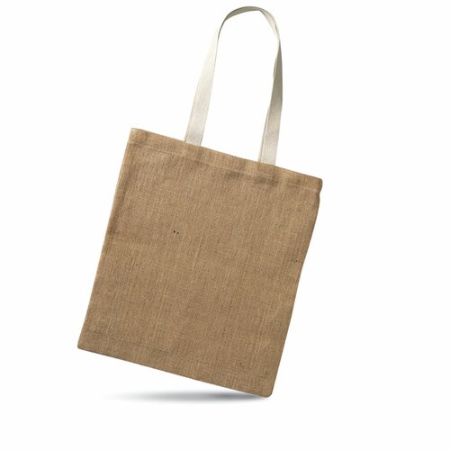 JUHU Jute Einkaufstasche