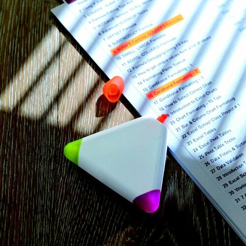 TRIANGULO Textmarker