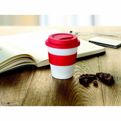 ASTORIA PP Becher mit Silikon-Deckel