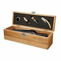 TARDOR Wein-Set in Bambus-Box
