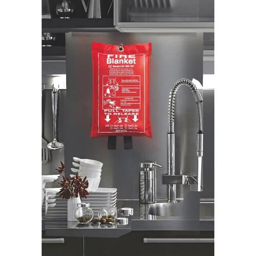 BLAKE Feuer-Löschdecke 100x95 cm