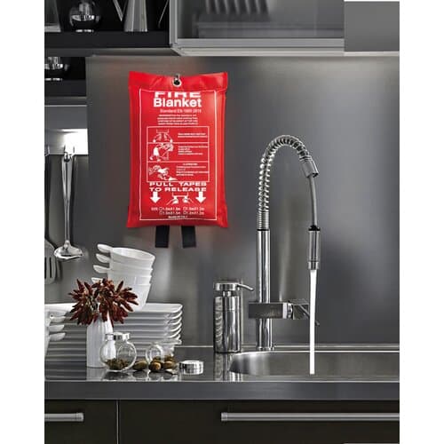 BLAKE Feuer-Löschdecke 100x95 cm